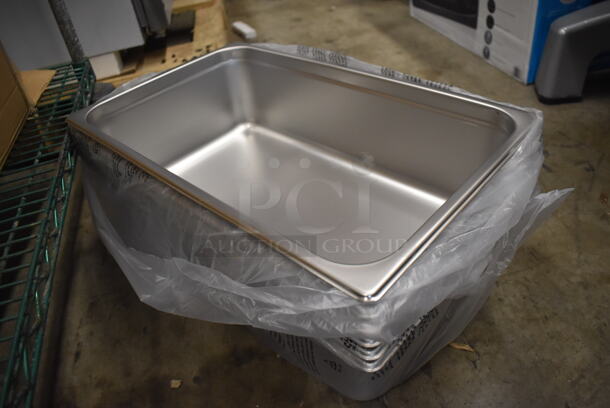 12 BRAND NEW IN BOX! Winco SPJH-106 Stainless Steel Full Size Drop In Bins. 1/1x6. 12 Times Your Bid! - Image 3 of 5