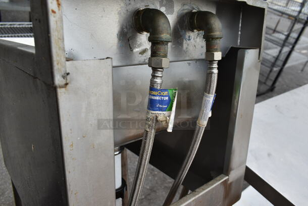 Regency 600B11014 Stainless Steel Commercial Single Bay Sink w/ Faucet and Handles. - Image 8 of 8