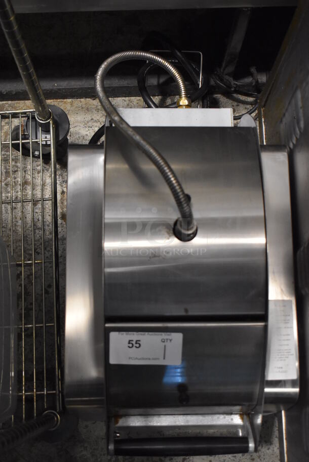 2013 Electrolux HSG Model HSPPUS Stainless Steel Commercial Countertop Electric Powered Panini Press. 208 Volts, 1 Phase. 14x24x21 - Image 4 of 7