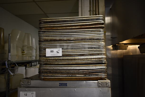 ALL ONE MONEY! Lot of 36 Metal Baking Pans. (kitchen) - Image 1 of 3