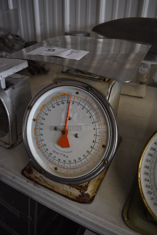 Metal 32 Ounce Capacity Scale. 9x11x10 - Image 2 of 4
