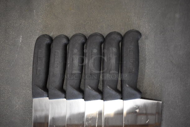 6 Sharpened Stainless Steel Chef Knives. 15". 6 Times Your Bid! - Image 2 of 4