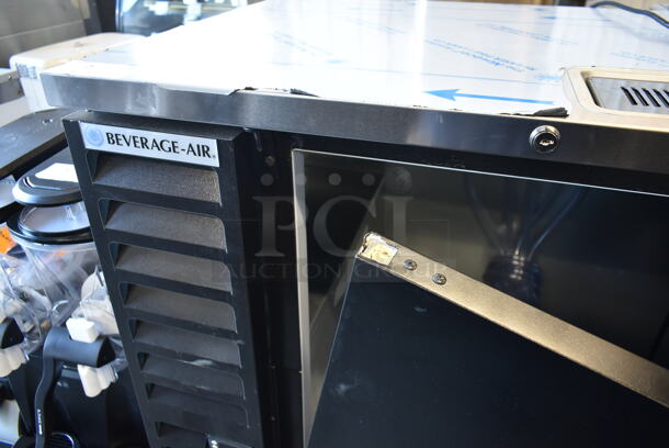 BRAND NEW SCRATCH AND DENT! Beverage Air DD78HC-1-B Stainless Steel Commercial Direct Draw Kegerator w/ 8 Hoses. Stock Picture Used as Gallery. 115 Volts, 1 Phase. Tested and Working! - Image 5 of 12