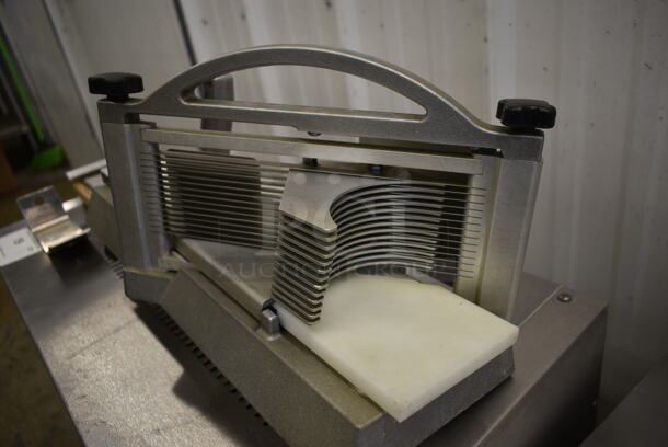 Nemco 56600 Metal Commercial Countertop Tomato Slicer.  - Image 4 of 6