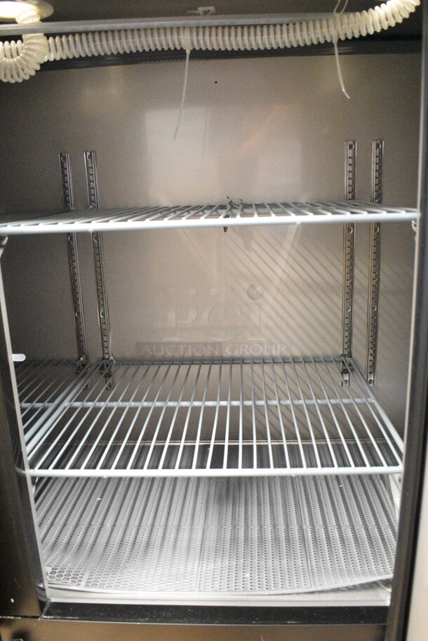 BRAND NEW SCRATCH AND DENT! 2024 Avantco 178UDD72HC Stainless Steel Commercial (2) Double Tap Kegerator Beer Dispenser. (3) 1/2 Keg Capacity. 115 Volts, 1 Phase.   - Image 5 of 7