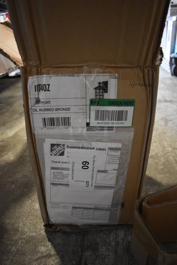 BRAND NEW SCRATCH AND DENT! Oil Rubbed Bronze Light Fixture - Image 4 of 4