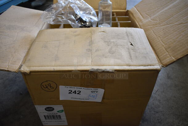 48 BRAND NEW IN BOX! Tablecraft Salt / Pepper Shakers. 1.5x1.5x3.5. 48 Times Your Bid! - Image 4 of 4