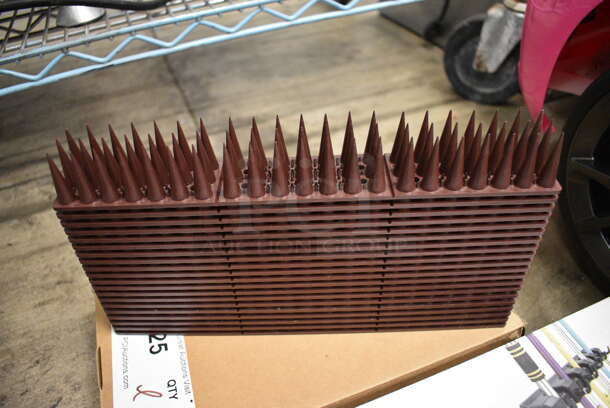 ALL ONE MONEY! Lot of Imillet Multipurpose Organizer, Brown Poly Bird Repellant Spikes and 4 Furniture Moving Pads - Image 5 of 5