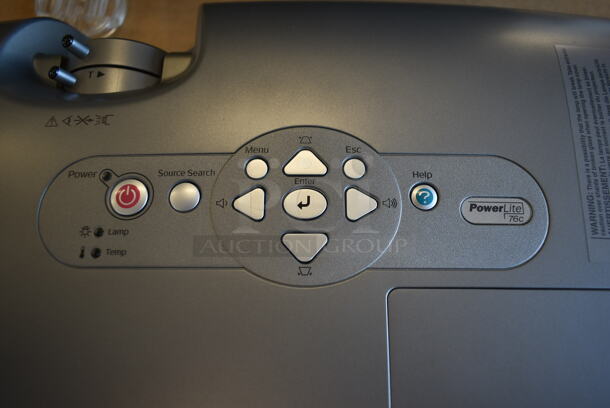 Epson EMP-X3 Projector in Bag. 100-240 Volts, 1 Phase.  - Image 6 of 10