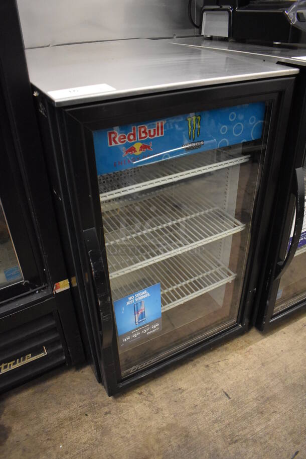 2018 True GDM-06-34-HC-TSL01 Metal Commercial Single Door Reach In Mini Cooler Merchandiser. 115 Volts, 1 Phase. 20.5x28x36. Tested and Working! - Image 2 of 5