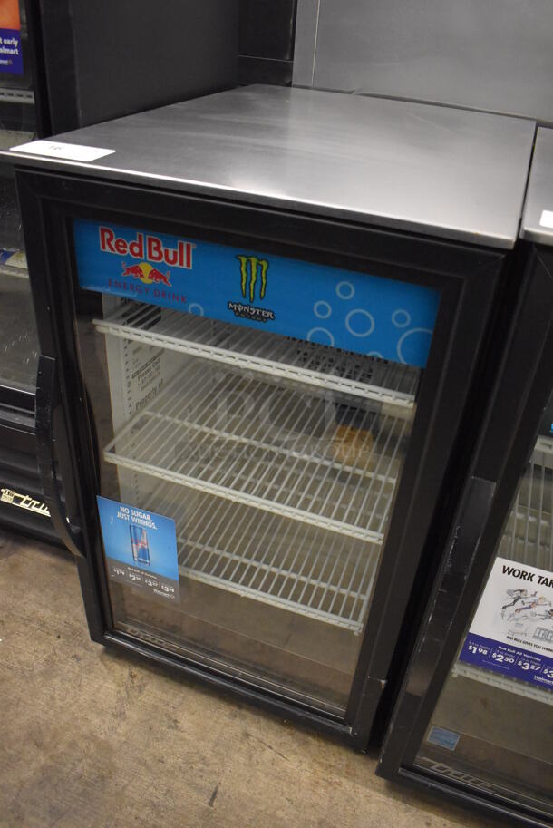 2018 True GDM-06-34-HC-TSL01 Metal Commercial Single Door Reach In Mini Cooler Merchandiser. 115 Volts, 1 Phase. 20.5x28x36. Tested and Working! - Image 3 of 5