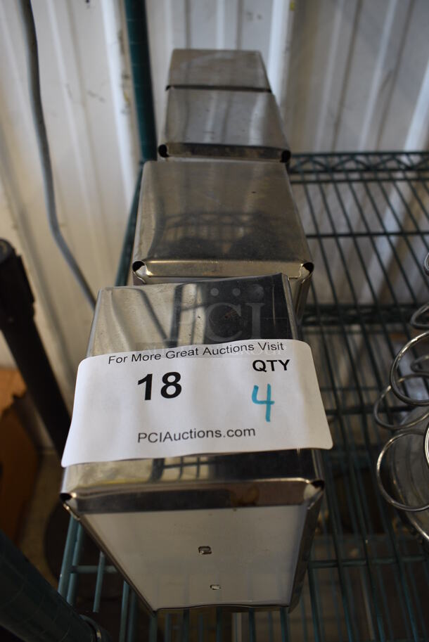 4 Metal Napkin Dispensers. 4x4.5x7.5. 4 Times Your Bid! - Image 3 of 4