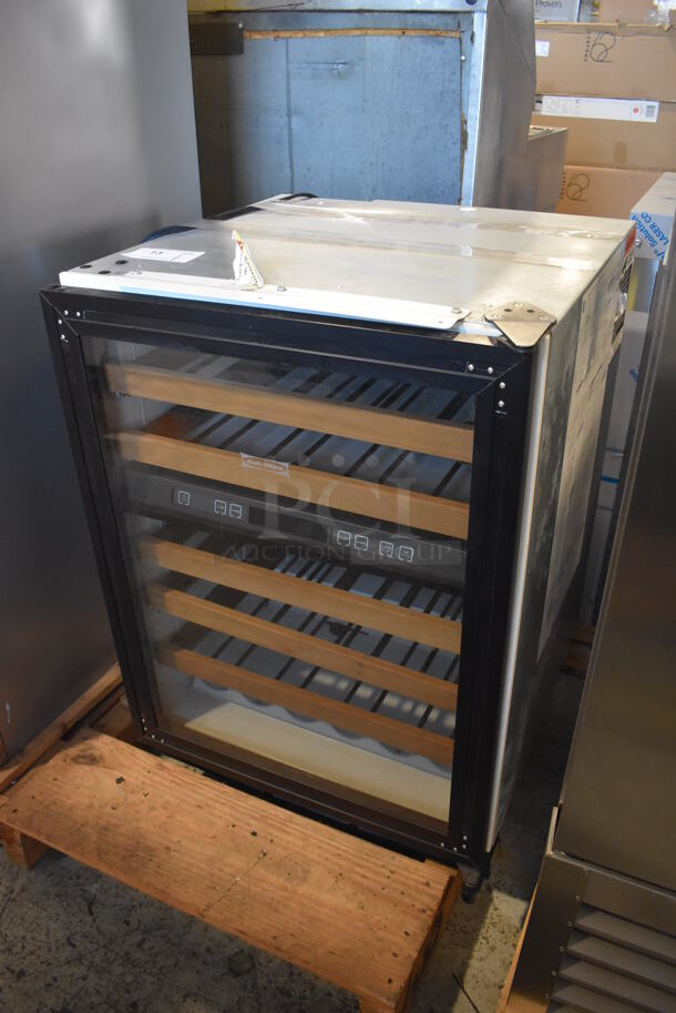 LIKE NEW! Sub Zero 424G/0-2 Metal Mini Wine Chiller Merchandiser. 115 Volts, 1 Phase. Unit Has Only Been Used a Few Times! Tested and Working! - Image 3 of 6