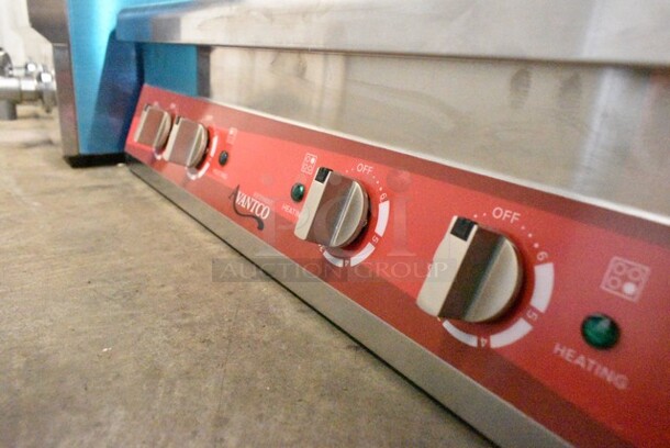 BRAND NEW SCRATCH AND DENT! Avantco 177CER400 4-Burner Solid French-Style Countertop Electric Range. 240 Volts, 1 Phase.  - Image 5 of 6