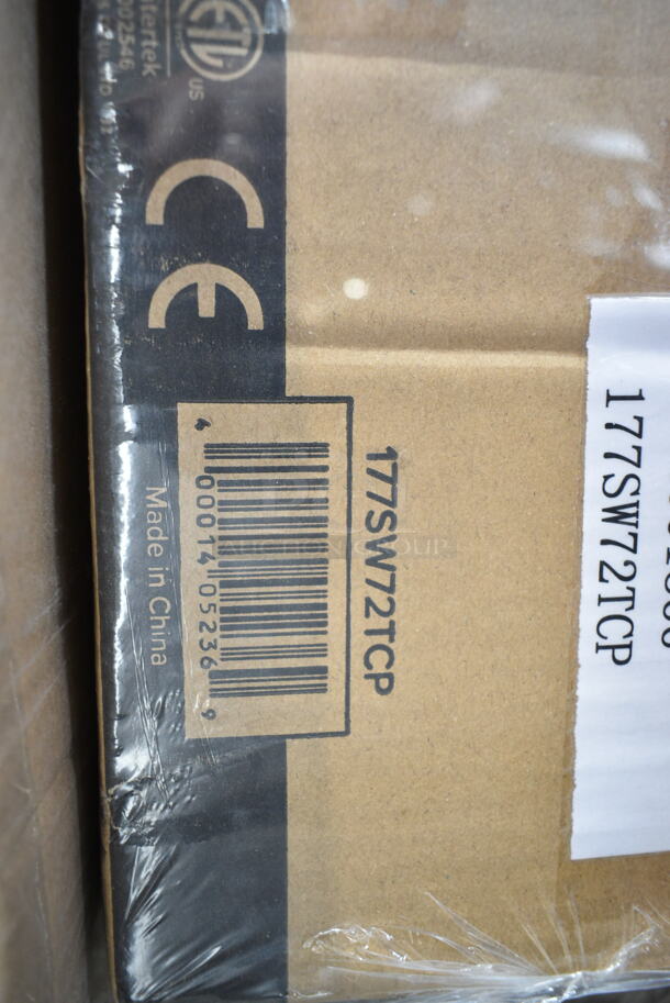 2 BRAND NEW IN BOX! Avantco 177SW72TCP Stainless Steel Commercial 72" High Wattage Strip Warmer with Toggle Controls. 120 Volts, 1 Phase. 2 Times Your Bid! - Image 4 of 4