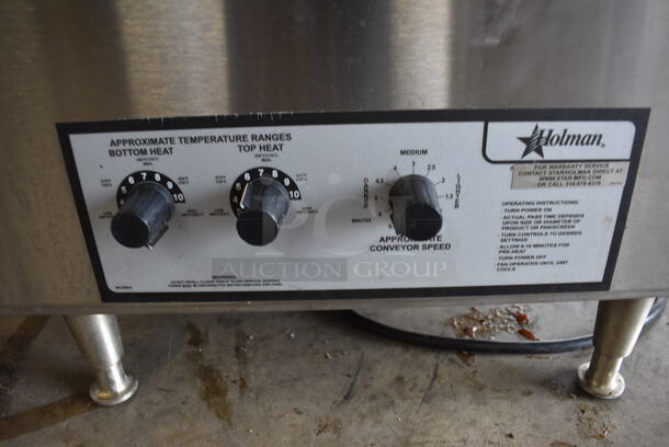 Star Holman 210HX-V01 Stainless Steel Commercial Countertop Electric Powered Conveyor Pizza Oven. 120 Volts, 1 Phase. 14x30x14.5. Tested and Working! - Image 2 of 6