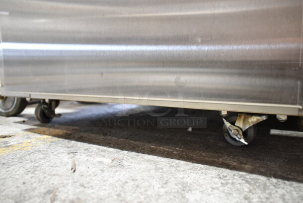 BRAND NEW! FWE TS-1633-14 Stainless Steel Commercial Heated Holding Cabinet on Commercial Casters. 120 Volts, 1 Phase. Tested and Working! - Image 3 of 5
