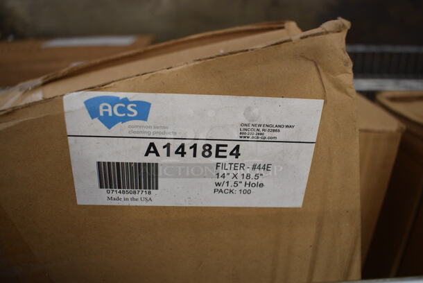 9 BRAND NEW IN BOX! ACS A1418E4 #44E Filters. 14x18.5. 9 Times Your Bid! - Image 3 of 3