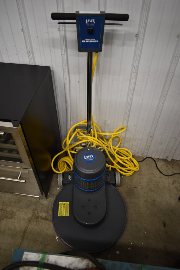 BRAND NEW SCRATCH AND DENT! Lavex B-1500-FP Metal Commercial 20" Heavy-Duty High Speed Dust-Control Burnisher with Floating Handle. 120 Volts, 1 Phase. Tested and Working! - Image 2 of 7