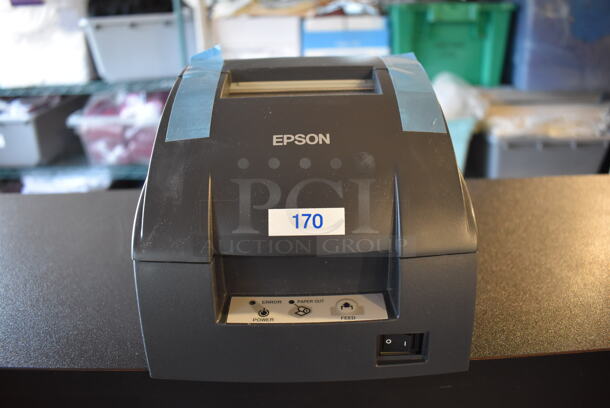 BRAND NEW IN BOX! Epson M188B Receipt Printer. 6.5x9x6.5 - Image 5 of 9
