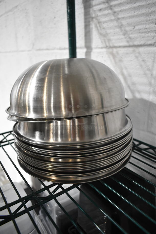 ALL ONE MONEY! Tier Lot of Various Items Including Poly Drop In Bins, Sauce Pans, Colander, Metal Bowls.  - Image 12 of 12