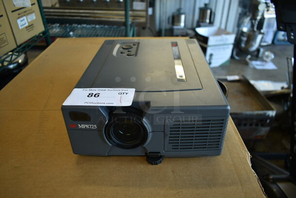 3M MP8725 LCD Projector. 100-120/220-240 Volts, 1 Phase. - Image 1 of 6