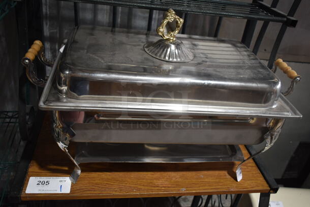 2 Metal Chafing Dish w/ Drop In and Lid. 2 Times Your Bid! - Image 5 of 5