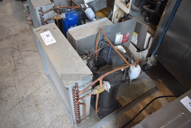 Copeland Model RST45C1E-CAV-201 Metal Commercial Compressor. 208/230 Volts, 1 Phase. 22x27x18 - Image 2 of 4