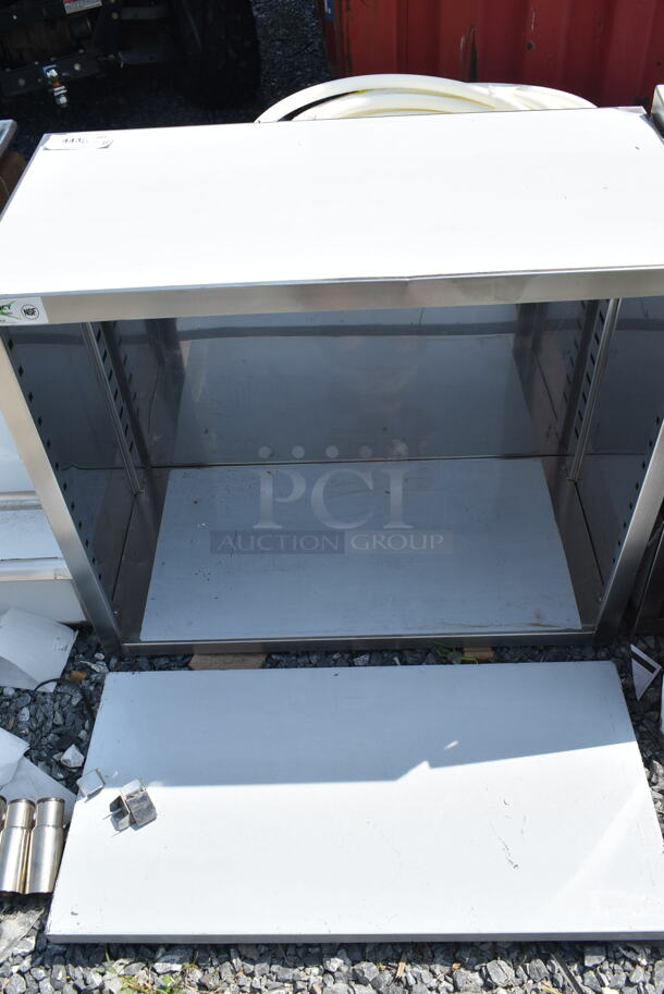 BRAND NEW SCRATCH AND DENT! Regency 600DC1836 18" x 36" 18 Gauge Type 304 Stainless Steel Dish Cabinet with Adjustable Midshelf - Image 4 of 8