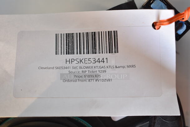 BRAND NEW SCRATCH AND DENT! Cleveland SKE53441 SVC BLOWER KT;GAS KTLS & MXRS - Image 4 of 4