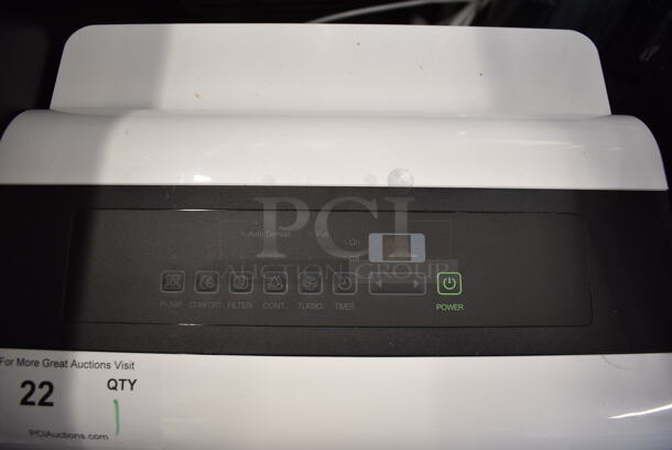 BRAND NEW SCRATCH AND DENT! Whynter RPD-711DWP Electric Portable White Dehumidifier. 115V, 1 Phase. Tested And Working!  - Image 3 of 10