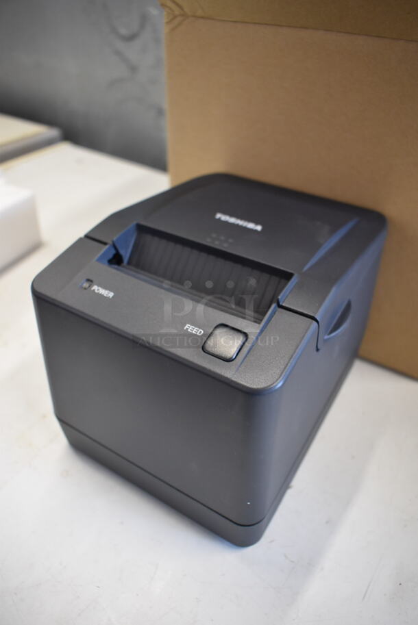 3 BRAND NEW IN BOX! Toshiba TRST-A00-DC-QM-R Receipt Printer. 6x8x6. 3 Times Your Bid! - Image 2 of 7