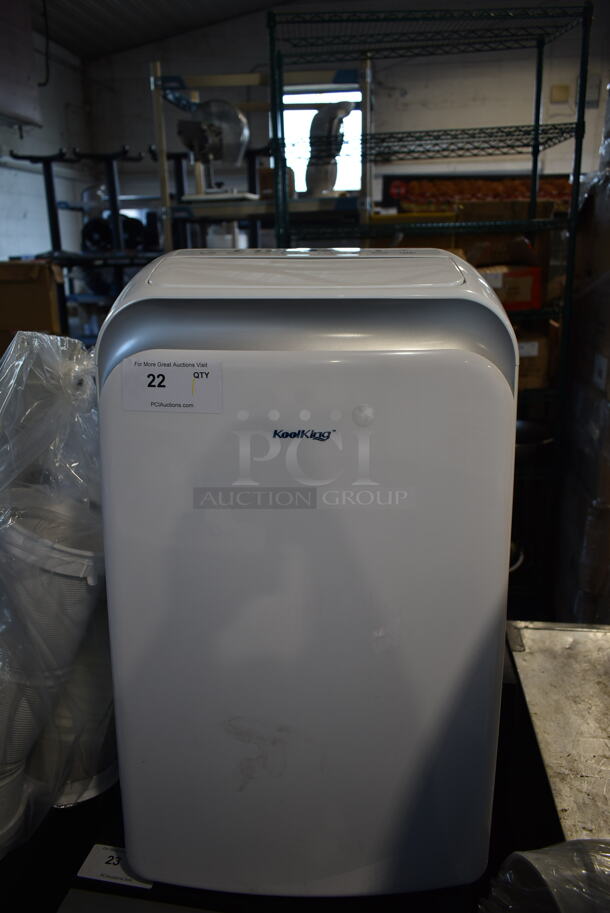 BRAND NEW SCRATCH AND DENT! Kool King KYPD-12CRN1-BH9 12,000 BTU Portable Air Conditioner. 115 Volts, 1 Phase. Tested and Working! - Image 3 of 6