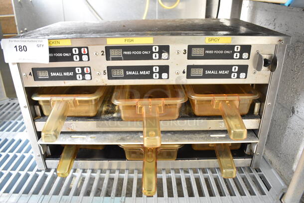 Carter Hoffmann MCHF212P Stainless Steel Commercial Countertop Dedicated Holding Bin. 120 Volts, 1 Phase. Tested and Working! - Image 1 of 5
