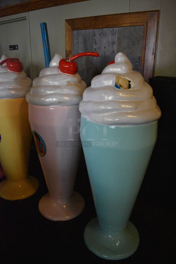 5 Decorative Sundae Statues. 24x24x70. 5 Times Your Bid! BUYER MUST REMOVE. (Susquehanna Ale House) - Image 2 of 6