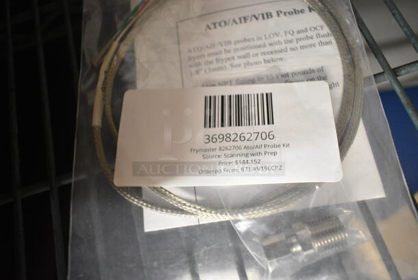 Lot of 4 BRAND NEW SCRATCH AND DENT! Items; Frymaster 8263417 Contactor Kit, Frymaster 8073516 THERMOSTAT,435 degrees OF MV HI-LIMIT, Frymaster 8262706 Ato/Aif Probe Kit, Frymaster 8262212 Kit, Re Probe Replacement. - Image 5 of 6