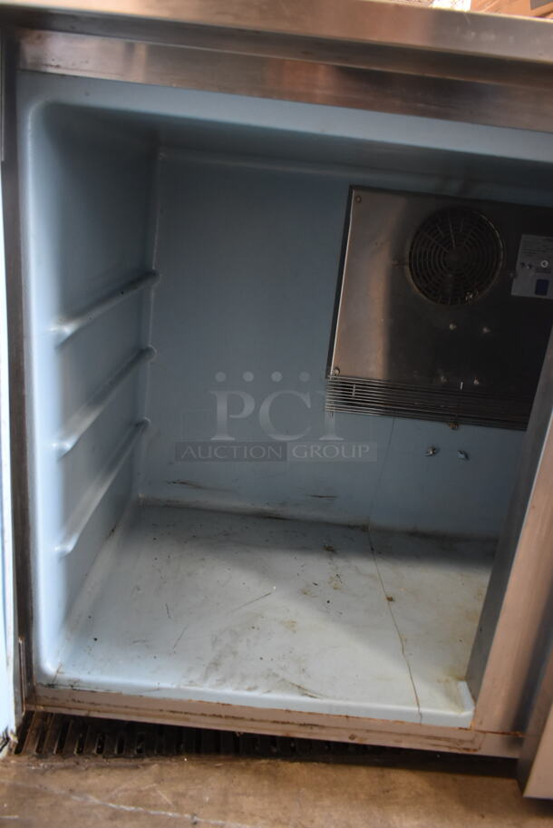 Delfield ST4148 Stainless Steel Commercial 2 Door Work Top Cooler. 115 Volts, 1 Phase. Tested and Working! - Image 4 of 7