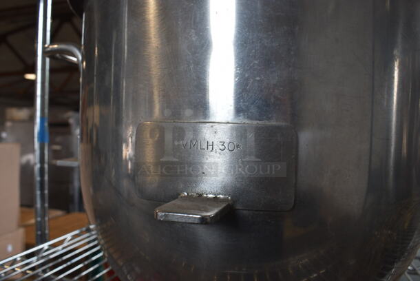 Hobart VMLH30 Stainless Steel 30 Quart Mixing Bowl. 21x15.5x13 - Image 3 of 4