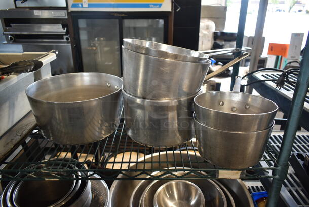 ALL ONE MONEY! Lot of Various Metal Sauce Pans. - Image 1 of 5