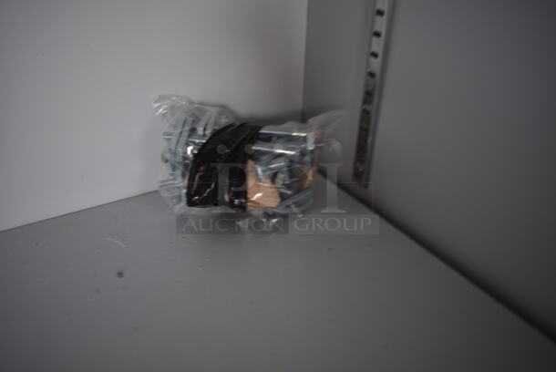 BRAND NEW! Wood Pattern Counter w/ 2 Doors. - Image 6 of 6