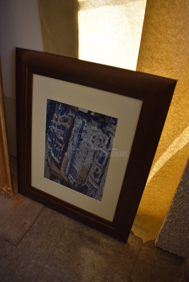 Framed Picture of Outlet City - Image 4 of 6