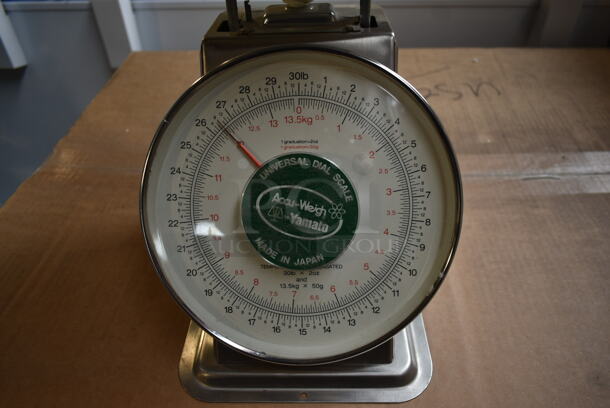 Yamato SM(N) Metal Countertop 30 Pound Capacity Food Portioning Scale. - Image 4 of 6