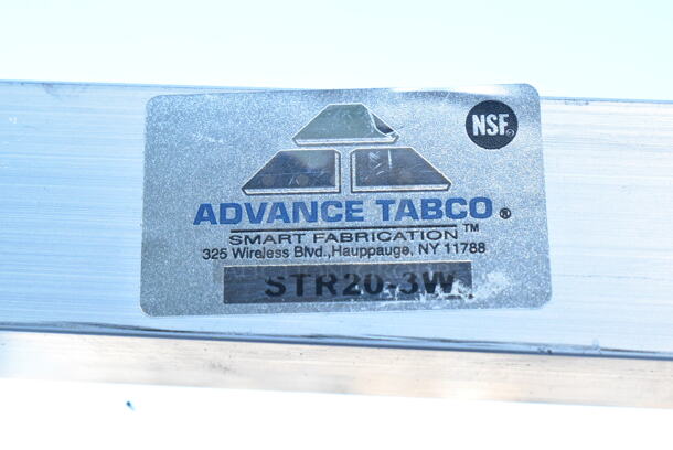 BRAND NEW SCRATCH AND DENT! Advance Tabco STR20-3W 20 Pan Steam Table Pan Rack - Assembled - Image 7 of 7