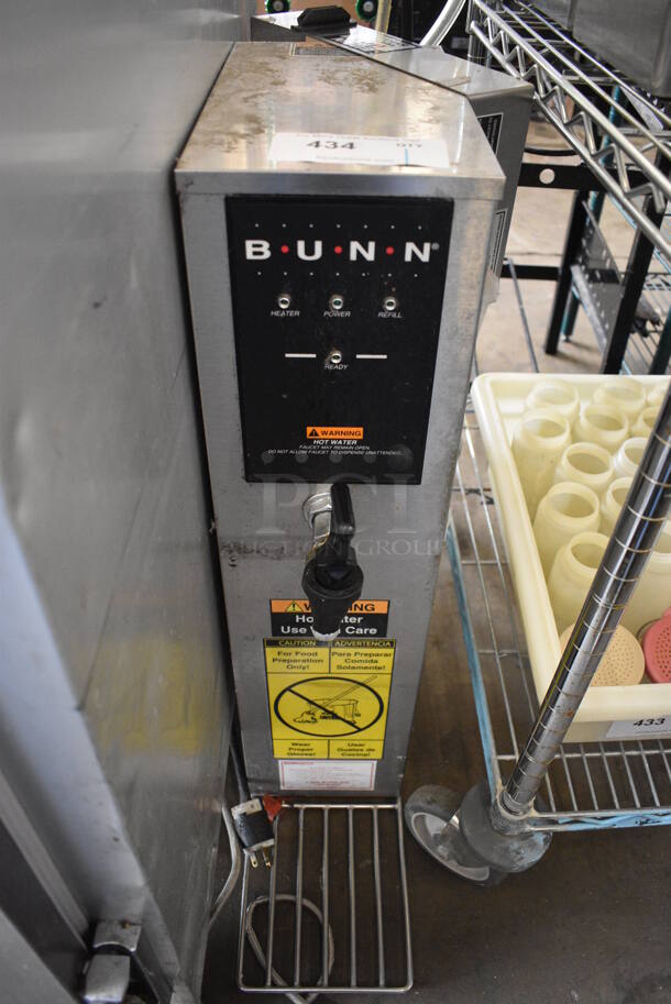 Bunn Stainless Steel Commercial Countertop Hot Water Dispenser. 7x21x28.5