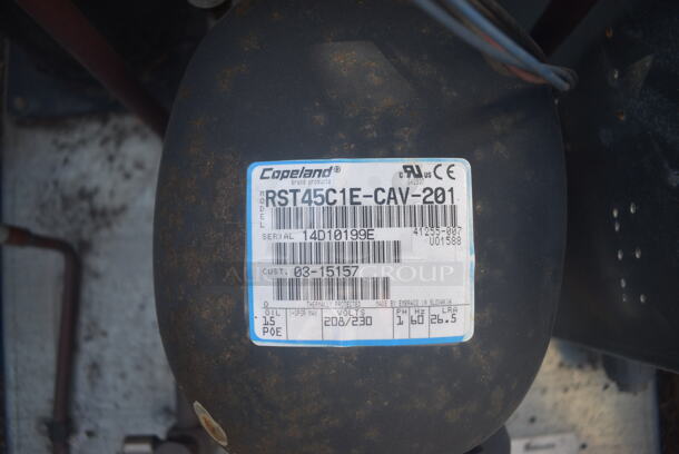 Copeland MHHZ0071BF Condensing Unit. 208-230V, 1 Phase.  - Image 6 of 8