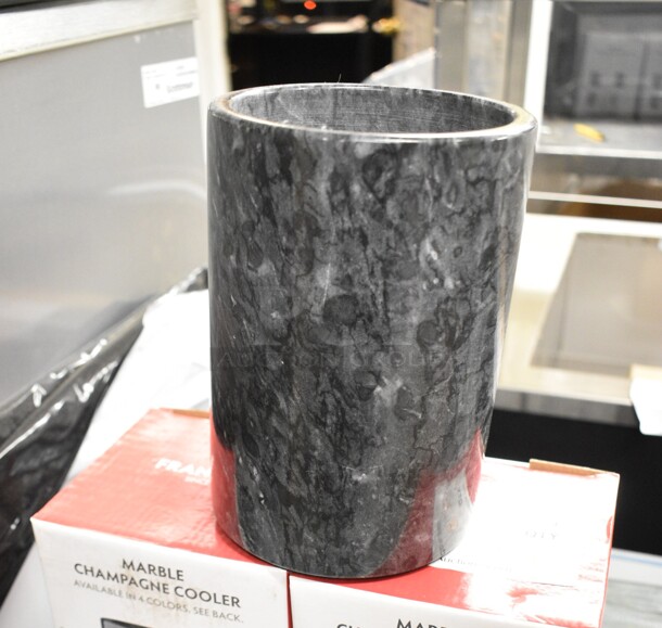3 BRAND NEW! Marble Champagne Coolers. 3 Times Your Bid! - Item #1116299