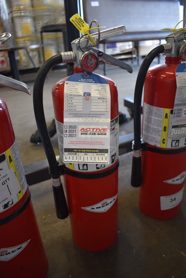 Amerex Dry Chemical Fire Extinguisher. 7x5x20 - Image 3 of 4