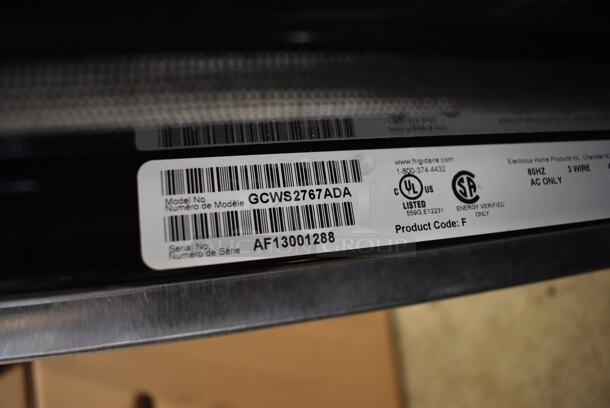 BRAND NEW SCRATCH AND DENT! Frigidaire GCWS2767ADA Stainless Steel Electric Powered Convection Oven w/ View Through Door. 120-208/240 Volts, 1 Phase. 27x27x28 - Image 6 of 10