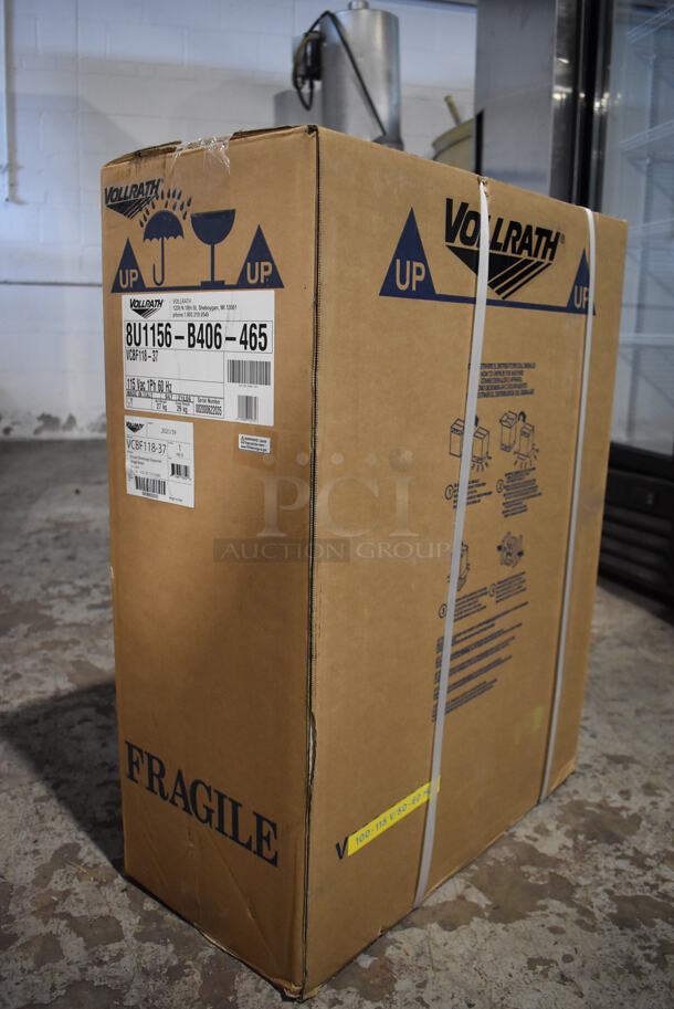 BRAND NEW IN BOX! Vollrath VCBF118-37 Metal Commercial Countertop Single Hopper Slushie Machine. 2.6 Gallon Capacity. 115 Volts, 1 Phase. Tested and Working! - Image 3 of 4