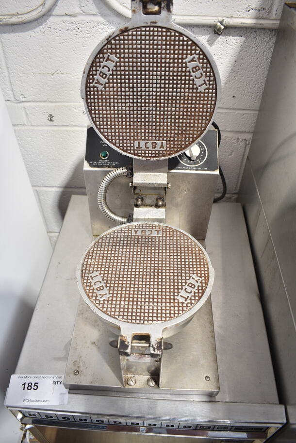 5026 Stainless Steel Commercial Countertop French Cone Maker. 120 Volts, 1 Phase. Tested and Working!  - Image 3 of 4